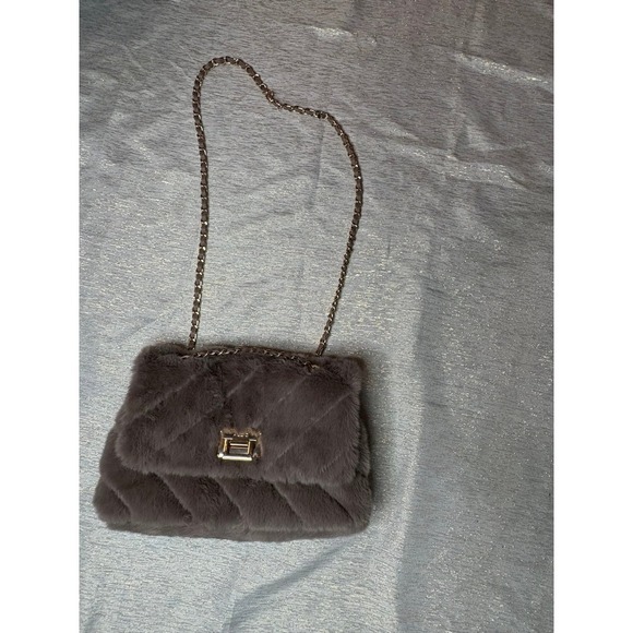 Aldo faux fur Crossbody bag - Picture 1 of 7